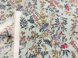 Exclusive Collection 60ローンプリント「Birds & Flowers」_拡大イメージ