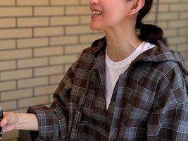 【現品限り特価】Exclusive Collection 岡山県産しっかりとした先染コットンチェック_拡大イメージ