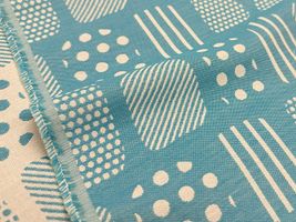 Exclusive Collection カラー播州織ダブルガーゼジャカードブルー