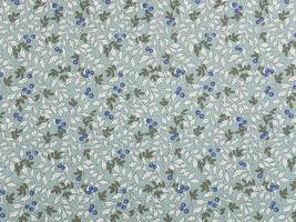 Nostalgia Collection スケアプリント「ナッツ&ベリー」サックス系