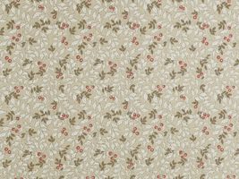 Nostalgia Collection スケアプリント「ナッツ&ベリー」オレンジベージュ系