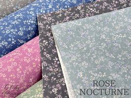Luludy Roman スケアプリント「ローズノクターン」_拡大イメージ