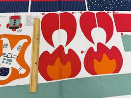 moda シーチングパネルプリント「BACK PACK」_拡大イメージ