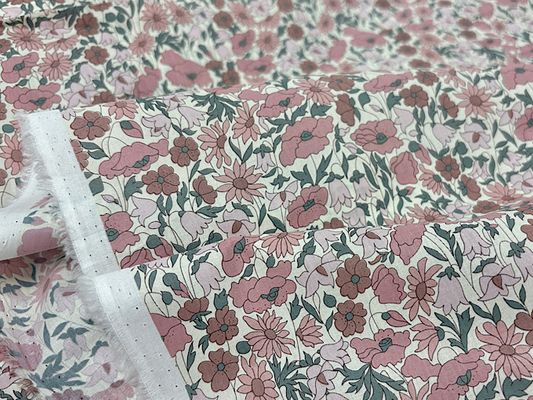 リバティプリントタナローン ポピーアンドデイジー