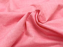 【現品限り特価】Exclusive Collection 西脇産ソルベカラーの先染コットンワッシャーレッド