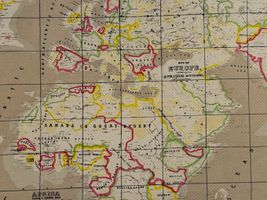 世界地図のクールクロスニット_拡大イメージ