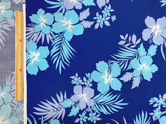 T/Cハワイアンプリント「ハイビスカス」