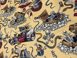 ALEXANDER HENRY「denim&demons」_拡大イメージ