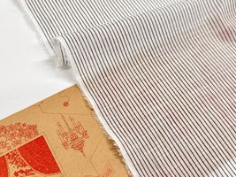 【現品限り特価】Exclusive Collection スラブローンストライプ_拡大イメージ