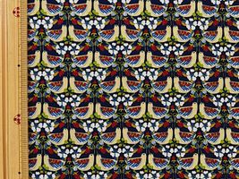 大塚屋別注リバティプリントタナローン「ストロベリー・フィースト」クラシックネイビー