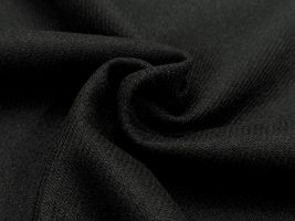 【現品限り特価】ブラックウールクロス_拡大イメージ