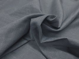 ニュアンスカラーのフレンチダブルガーゼ無地ブルーグレー