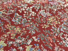 Exclusive Collection コーデュロイプリント「鳥の楽園」レッドブラウン