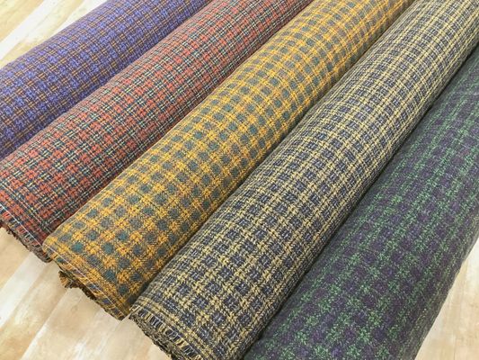 Exclusive Collection 3つ杢チェックコットンツイード2