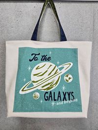 moda シーチングパネルプリント「SPACE SQUARE PANEL」_拡大イメージ