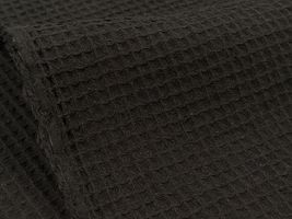 Exclusive Collection 綿麻ワッフルワッシャー黒