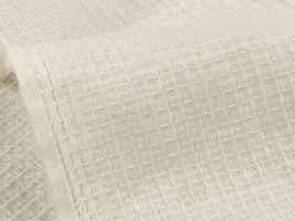 Exclusive Collection 綿麻ワッフルワッシャーオフ白