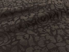 Exclusive Collection 花柄20ビエラプリント部分起毛ブラック系