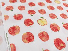 水彩アップルのオックスプリント_拡大イメージ