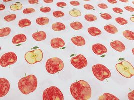 水彩アップルのオックスプリント_拡大イメージ