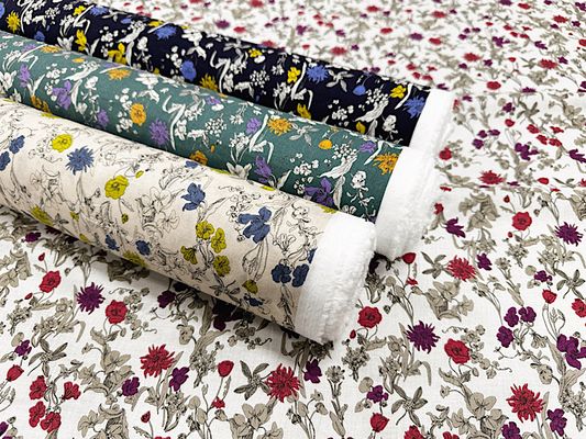 Exclusive Collection 60ローンプリント「Dual Flower」