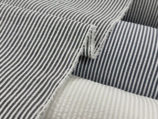 【現品限り特価】Exclusive collection 西脇産先染サッカーストライプ