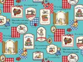 QUILT GATE「マーガレット＆ソフィ7」洋裁ブルー