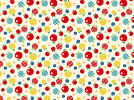 QUILT GATE「マーガレット＆ソフィ7」林檎オフ白