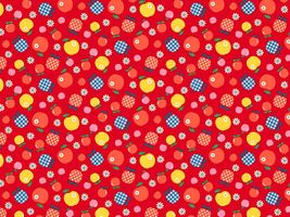 QUILT GATE「マーガレット＆ソフィ7」林檎レッド