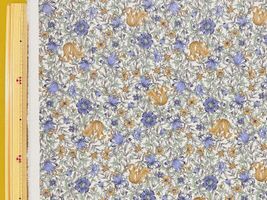 Exclusive Collection コーデュロイプリント「クラシカル・ガーデン」ベージュ地