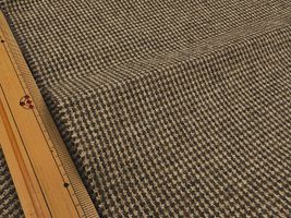 Exclusive Collection 3つ杢コットンツイード茶系千鳥