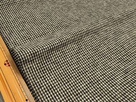 Exclusive Collection 3つ杢コットンツイードベージュ系千鳥