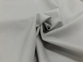 240本打ち込みの高密度80ローン無地ライトグレー