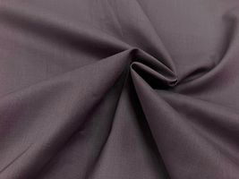 240本打ち込みの高密度80ローン無地スモークパープル