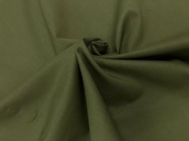 240本打ち込みの高密度80ローン無地オリーブ