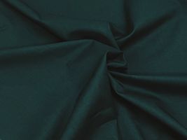 240本打ち込みの高密度80ローン無地ダークグリーン