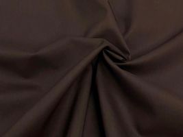 240本打ち込みの高密度80ローン無地こげ茶