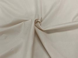 240本打ち込みの高密度80ローン無地ライトベージュ