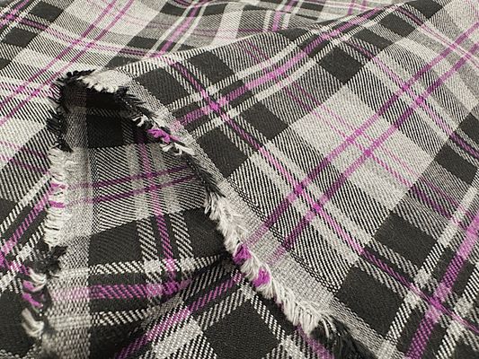 【現品限り特価】Exclusive Collection テンセル混先染チェック
