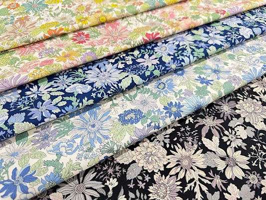 コットンこばやし ツイルプリント「フルブルーム」