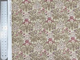 スケアープリントCountry Floral「Ivy and Tulips」薄ピンク×ベージュ