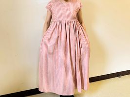 【現品限り特価】Exclusive Collection ランダムストライプの先染綿麻ワッシャー_拡大イメージ