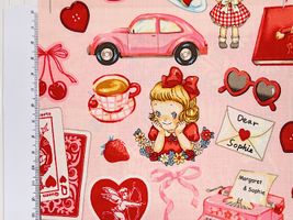 QUILT GATE「マーガレット＆ソフィ8」ハッピーライトピンク