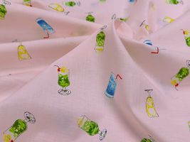 my piece of fabric クリームソーダの60ローンプリント_拡大イメージ