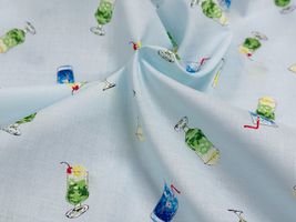 my piece of fabric クリームソーダの60ローンプリント_拡大イメージ