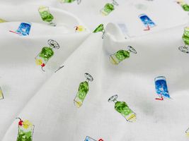 my piece of fabric クリームソーダの60ローンプリント_拡大イメージ