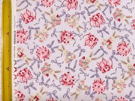 オックスプリント クラシカルモダン2025 ラビットリボンラベンダー