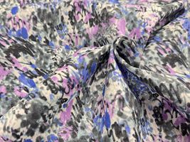 Exclusive Collection 60ローンプリント「SUISAI KIKA」ブラック系