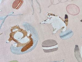 トビマツショウイチロウ「猫とマカロン」_拡大イメージ