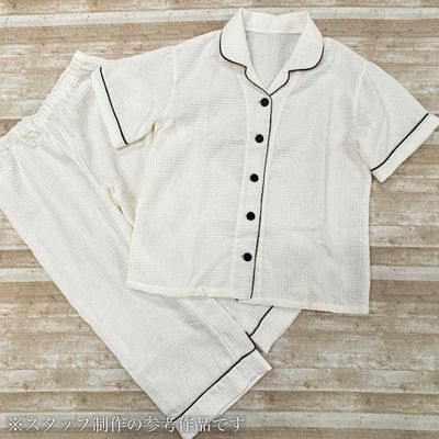 Exclusive Collection 綿麻ワッフルワッシャー2